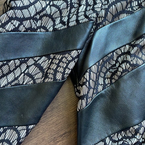 armani exchange black leather dress Armani Exchange Dress With Appliqués main image 1